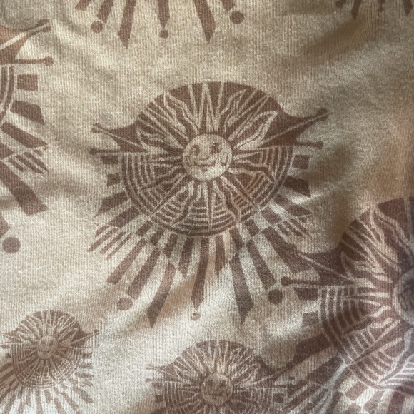 Yellow Boxy Graphic Tee with Short Sleeves - Picture 2 of 3